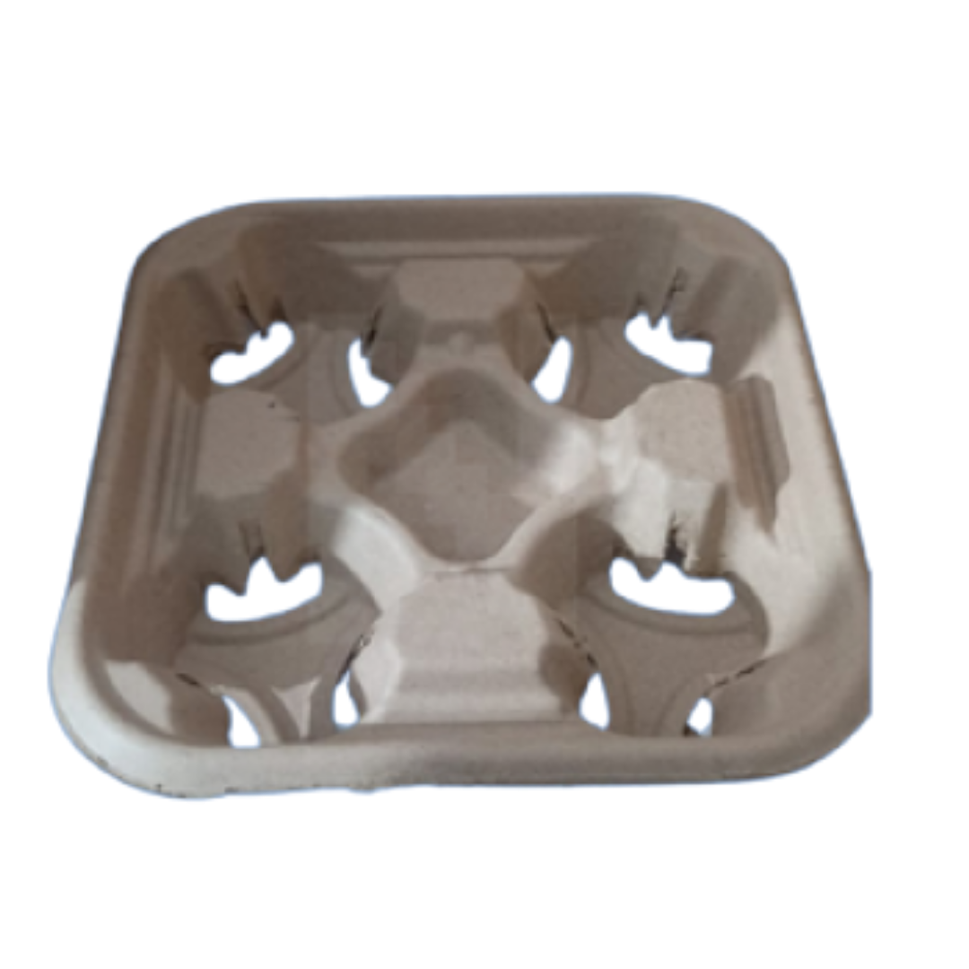 Portavasos 4 Vasos Cartón