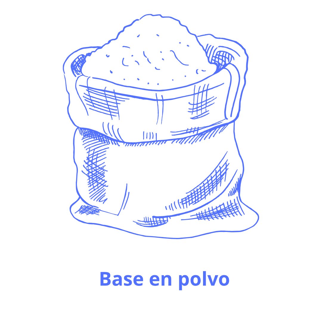 Base en polvo