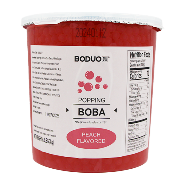 Perla explosiva de Durazno 3 kg