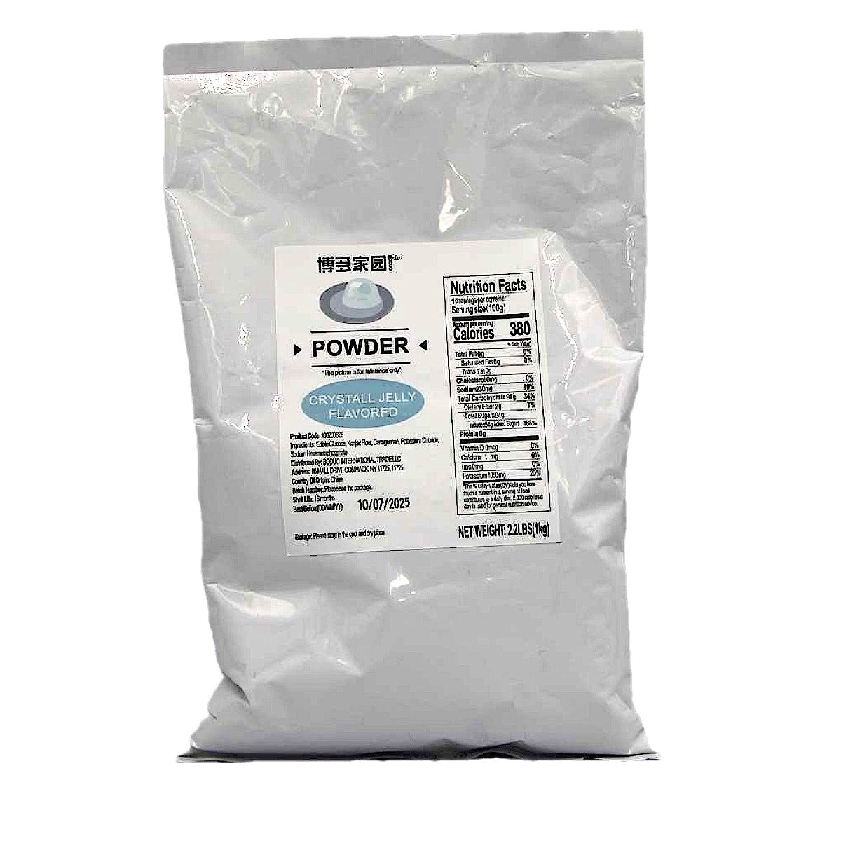 Polvo de Crystal Jelly 1 kg